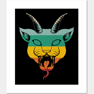 Devil Cat Posters and Art